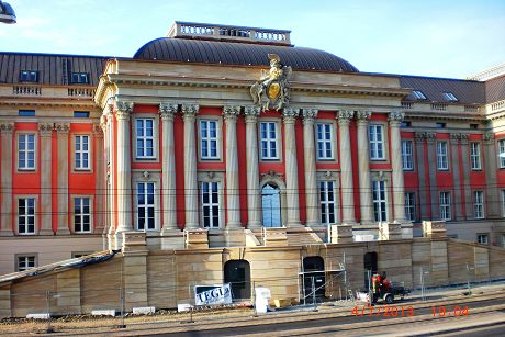 Schlossfassade des Landtages -.JPG